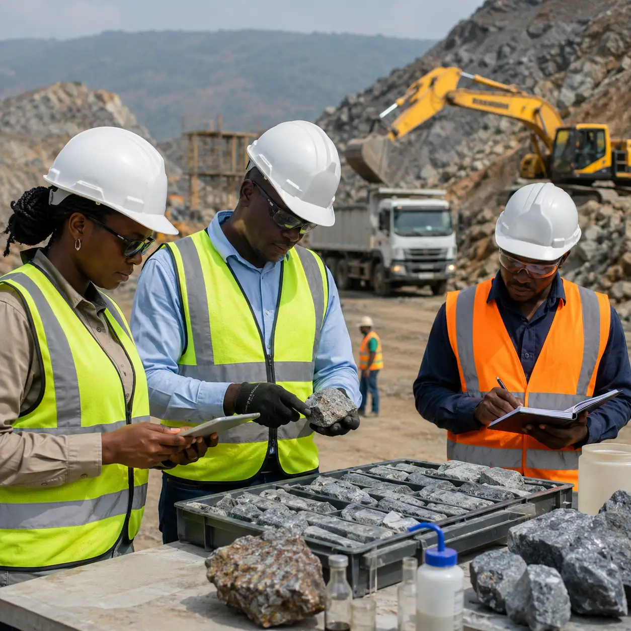 Mining and mineral support operations